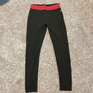 Green Free People Leggings